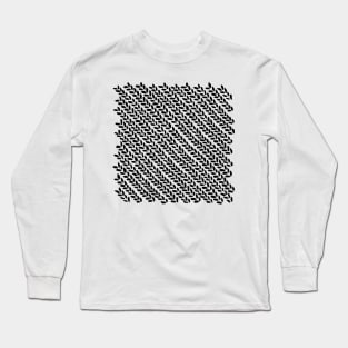 Knit Wave Black 45 Long Sleeve T-Shirt